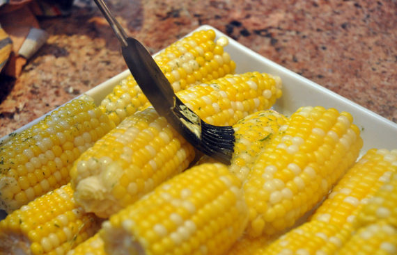 grilled corn
